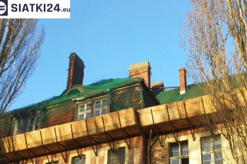 Siatki Sandomierz - Siatki zabezpieczające stare dachówki na dachach dla terenów Sandomierza