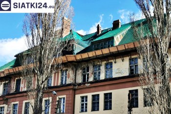 Siatki Sandomierz - Siatka zabezpieczająca elewacje budynków; siatki do zabezpieczenia elewacji na budynkach dla terenów Sandomierza